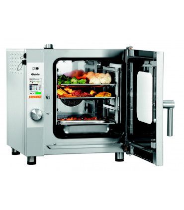 Four mixte à vapeur professionnel facile à entretenir grâce à son système de nettoyage élaboré - silversteam 5230drs réf. 117723 bartscher_3