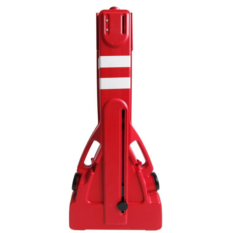 Barrière de sécurité extensible 2m40 - Rouge_3