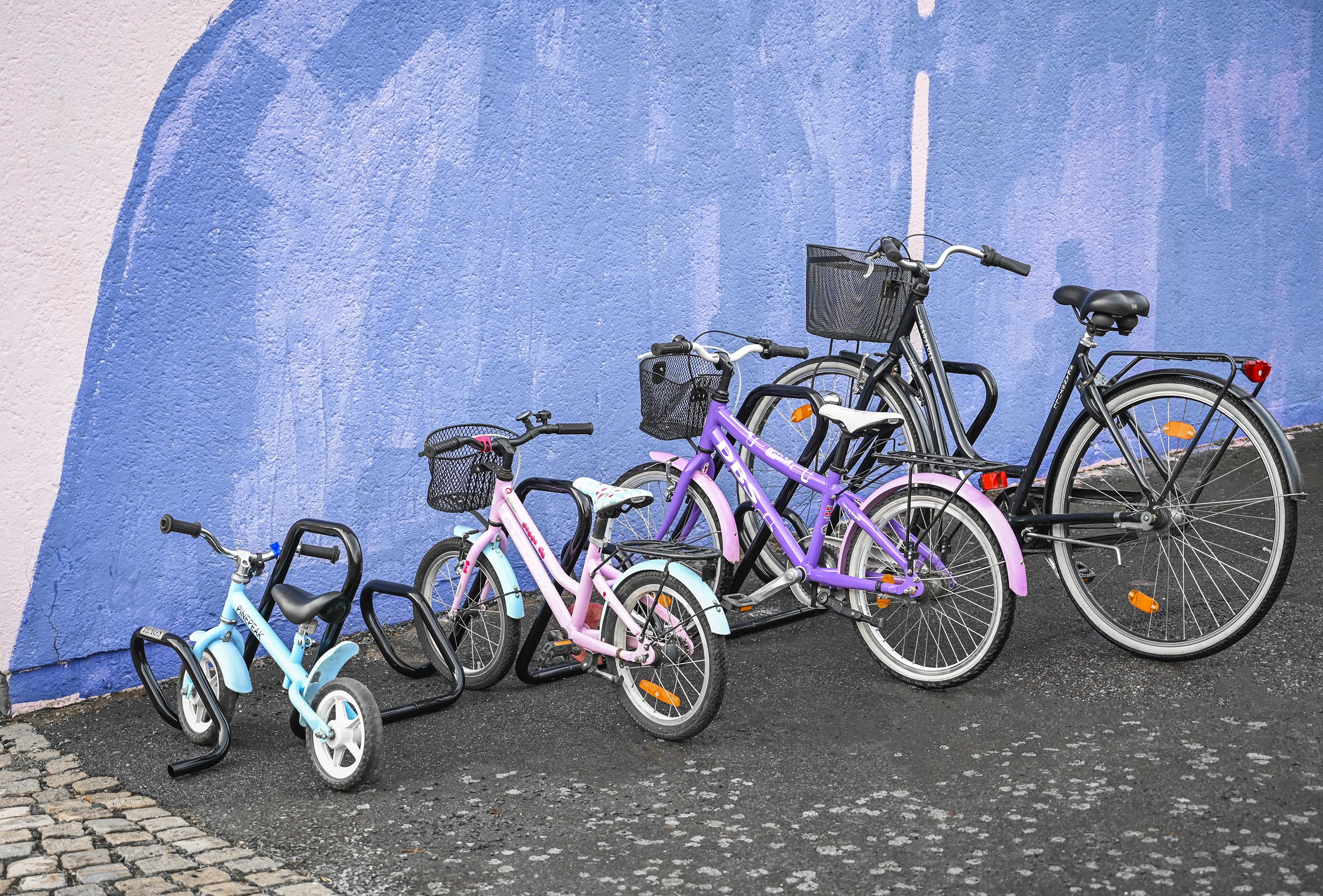 Porte-vélo Lyra high - Sécurise cadre et roue avant, modulable et adaptable - Réf 8090171_0