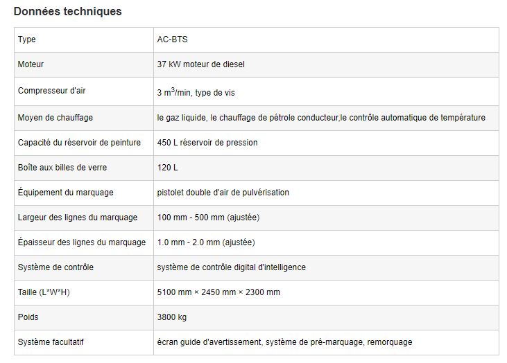 Machine de marquage routier - Ac-bts ACE - Poids 3800 kg_3