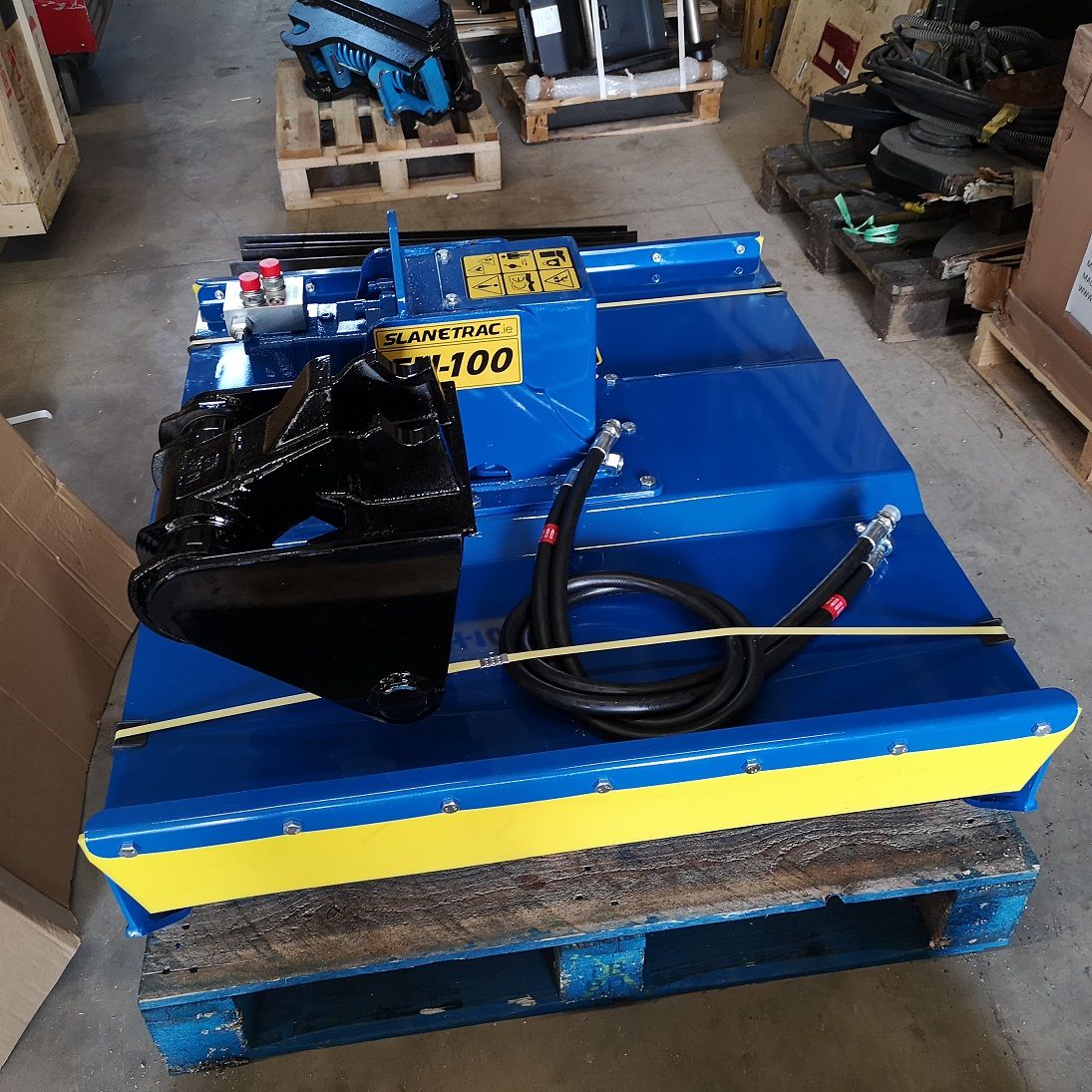 Gyro broyeur conçu pour minipelles robustes