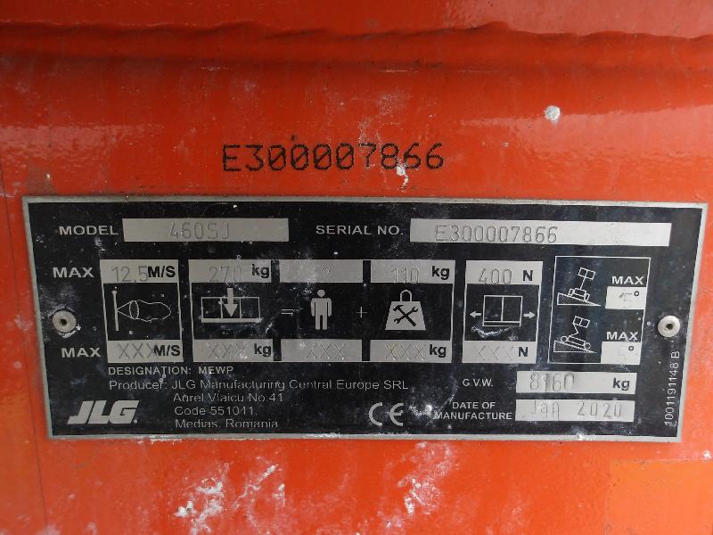 Nacelle telescopique JLG 460sj occasion_3