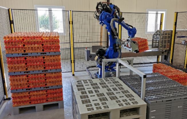 Palettiseurs et dépalettiseurs - Charges légères à lourdes - ID ROBOTIK_3