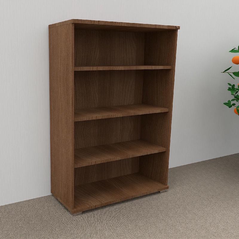 Étagère avec 3 tablettes - Mobel Linea - Acacia foncé_3