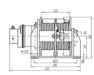 Iyj-l treuil hydraulique de chute libre - INI Hydraulic Co., Ltd - diamètre de corde 8 à 38 mm - structure compacte et fonctionnement fiable_3