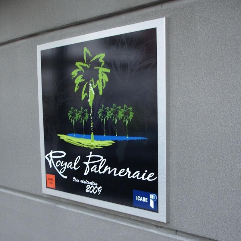 Napoléon - panneau d'enseigne pliée alu - dediservices_3