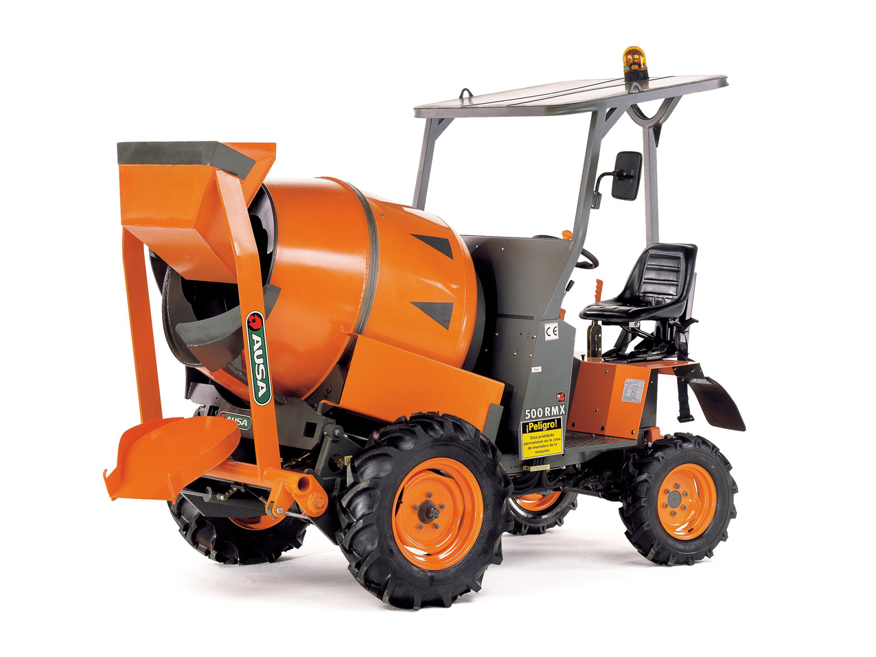 Bétonnière mobile AUSA avec capacité de 500 litres