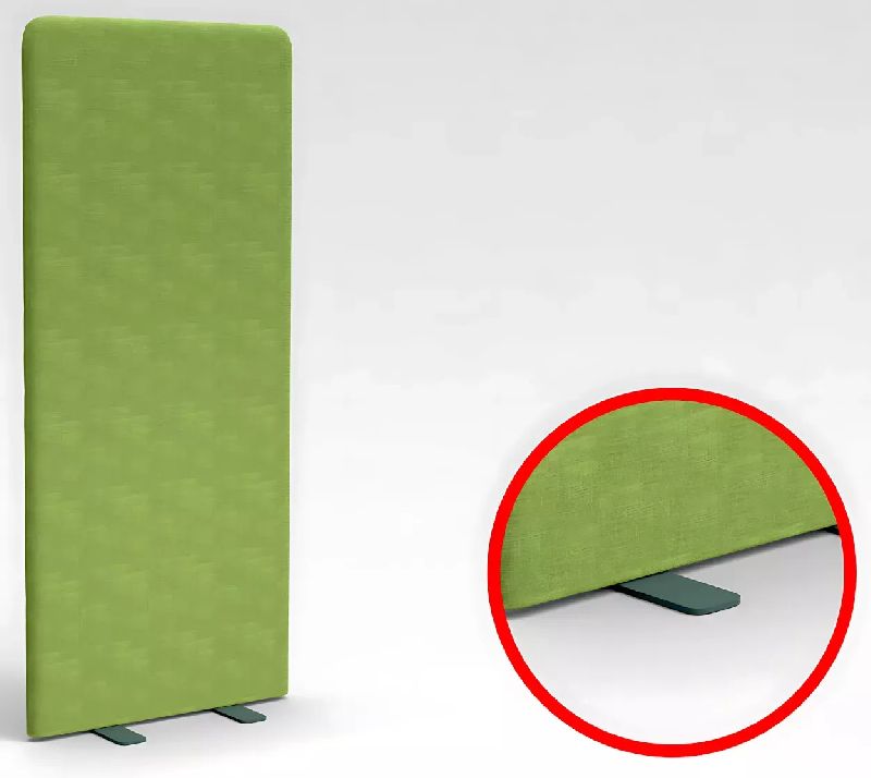 Cloison panneau acoustique vertical sur pieds plats So Jaca_3