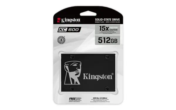 Kingston Technology SSD KC600 SATA3 2.5