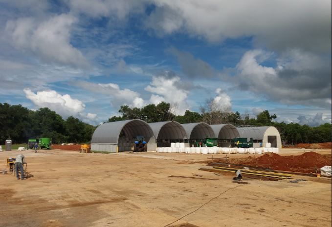 Tunnel de stockage Abristhor Industrie-BTP adaptable sur tous types de sols et sur blocs béton_4