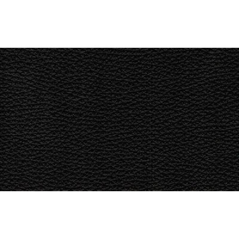 Canapé convertible PREMIUM 160 cm - Sommier à lattes RENATONISI - Matelas BULTEX - Cuir vachette noir_3