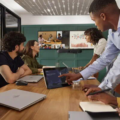 Kit de base Poly Studio G9 Plus pour Mini-PC IP HP Microsoft Teams avec TC10_3