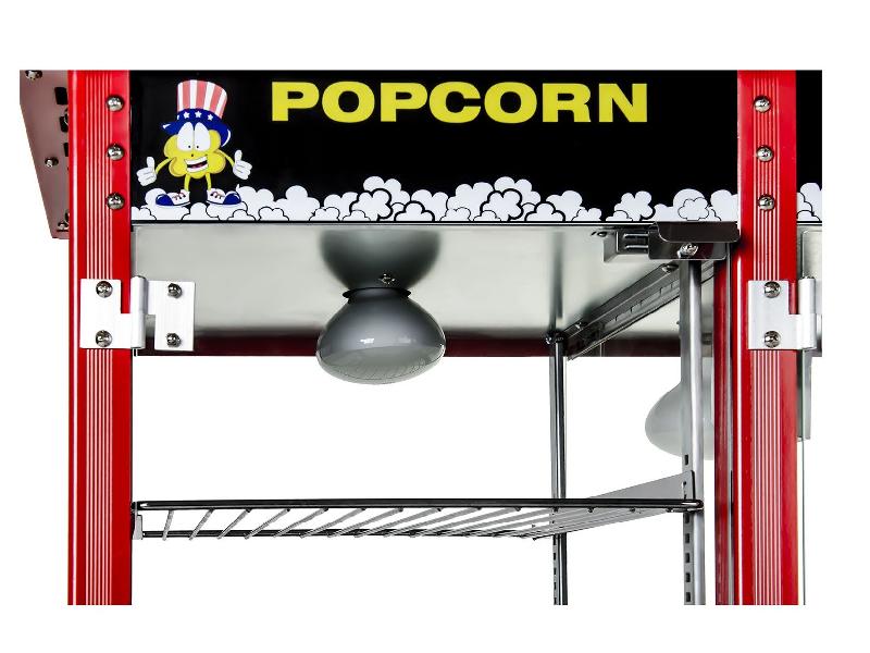 Machine à pop corn avec compartiment chauffant_3