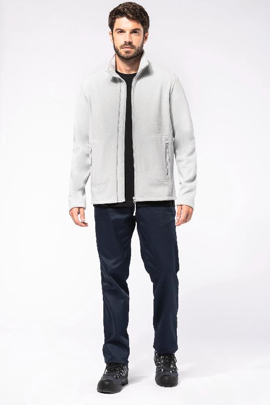 Veste micropolaire écoresponsable unisexe - Kariban - Réf: K9121 - 100% polyester recyclé - Antiboulochage - Plusieurs tailles et couleurs disponibles_3