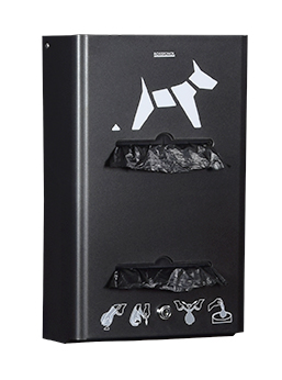 Distributeur mural de sacs pour hygiène canine - 400 sacs - Hygeca - Anti-UV et anti-vandalisme_3