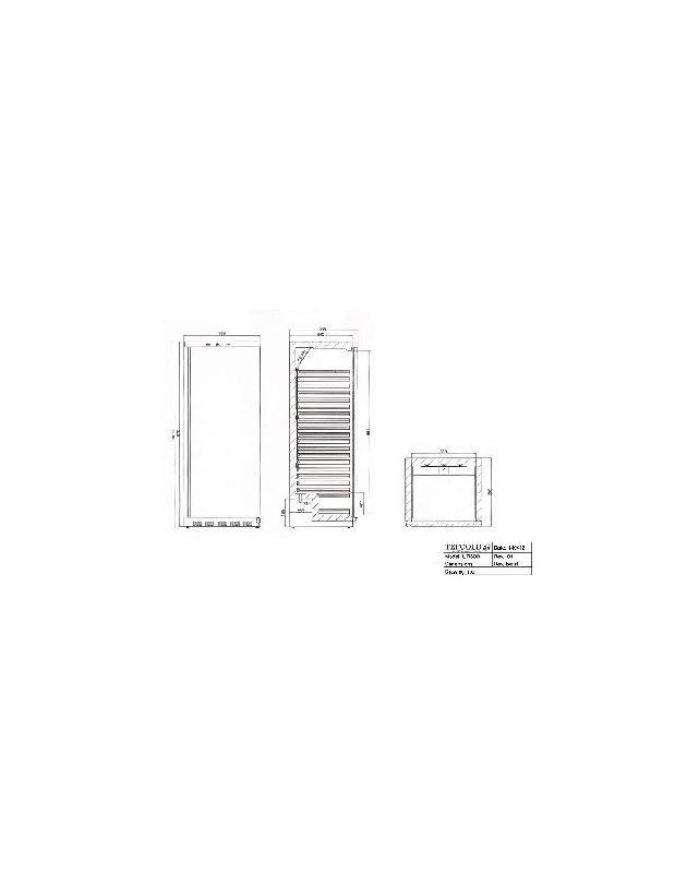 Armoire réfrigérée GN 2/1 positive 1 porte vitrée - 570L - UR600SG_3