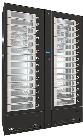 Easyself - distributeurs automatiques de plateaux repas - x-gil company - alimentation 230 v - 500 w_0