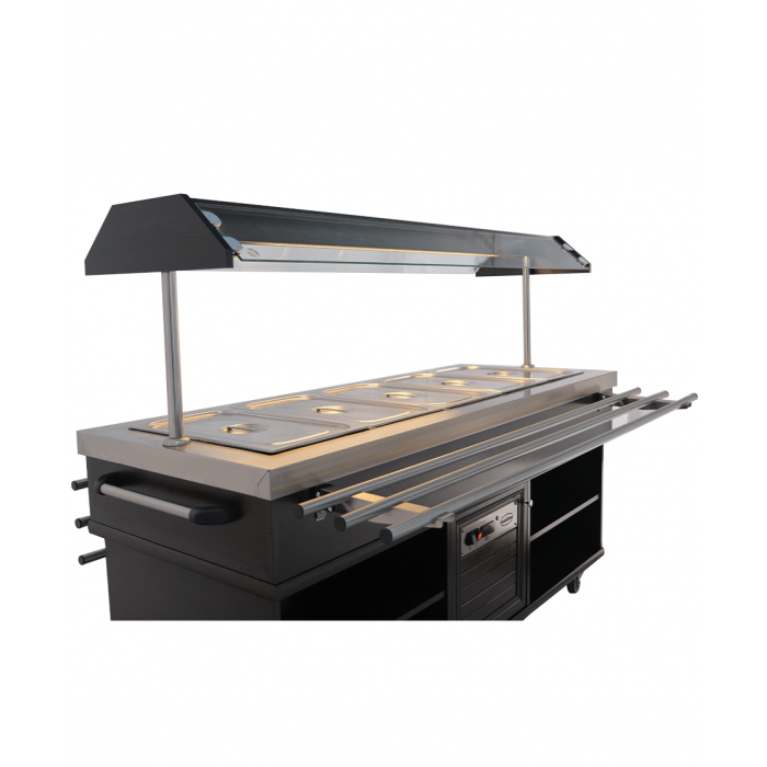 Buffet réfrigerée gn 5/1 l1900mm 7078.0015 COMBISTEEL_3