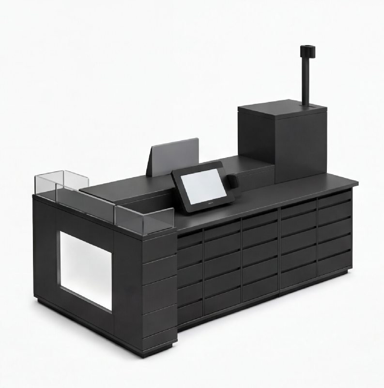 Îlot de vente intelligent XL - Distributeur automatique, casiers électroniques et testeur de parfum_3