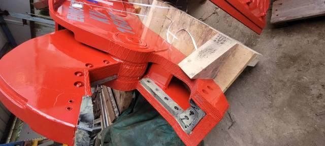 Cisaille hydraulique à ferraille KN 1600 - démolition et recyclage - 500 tonnes - pour pelles de 20 à 50 tonnes_3