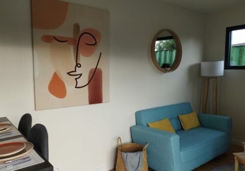 Studio en bois Natibox Tiny avec bardage élégant pour jardin