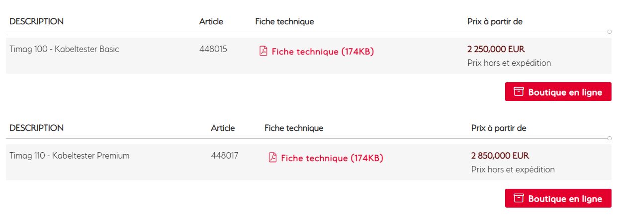 Timag 100 - testeur de câble pour câble coaxial - arnotec - très rapide et facile_3
