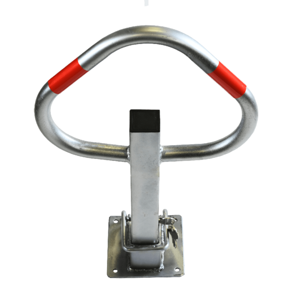 Arceau de parking robuste et pliable SPM9 GAMME PRO - Acier galvanisé avec bandes réfléchissantes pour copropriété, centre commercial, hôtel, stade ou gare_3