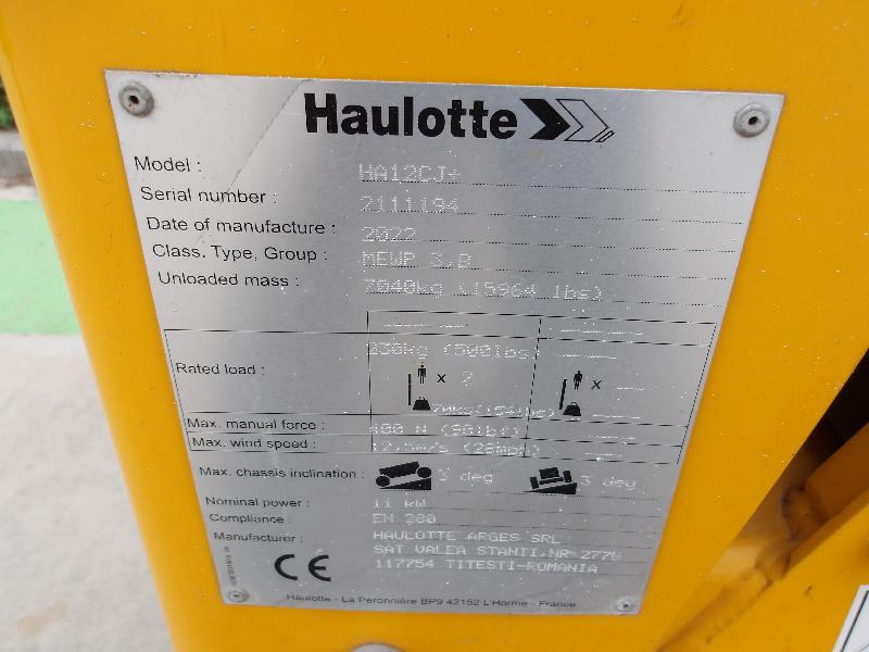 Nacelle articulée HAULOTTE ha12cj+ occasion_3