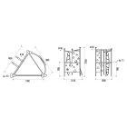 Trigonox Structure en Acier Inoxydable 1 Tour 90 cm - Jeu d'enfants pour enfants de 3 à 8 ans_3