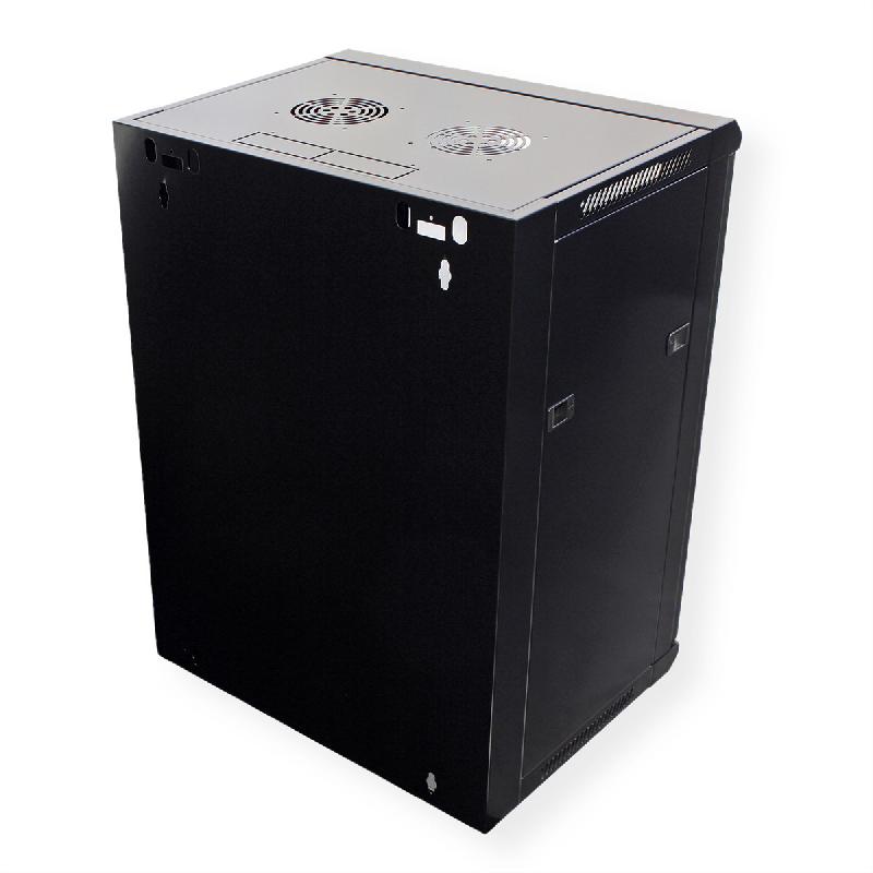 VALUE Armoire murale 15 UH (HxLxP) 768x570x600mm , noir_3