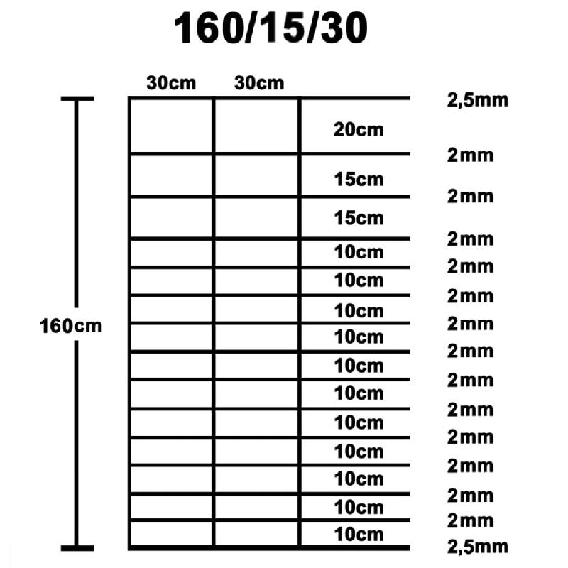 Vidaxl clôture de jardin acier galvanisé 50x1,6 m argenté 149516_3