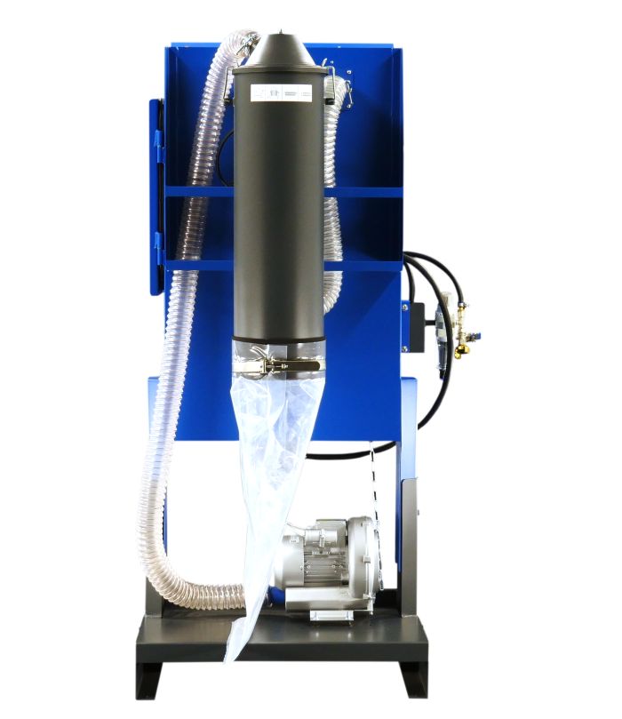 Cabine de sablage à dépression Gamme ECO DC 600 - ARENA - Fabrication française - Dimensions 600x450x570 mm_3