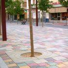 Entourage d'arbre en béton Via Lactéa - Carré - Ciment Blanc et Gris - 35% CO2 en moins - 120x120x8 cm - 204 kg_3
