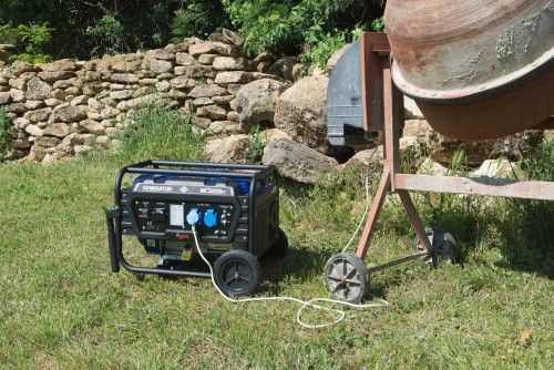 Mc3200kt groupe électrogène - mecafer - avec grandes roues tout terrain_3