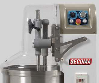 Pétrin à bras plongeants 60 Kg Triphasé à vitesse variable série BR Mecnosud Gecoma_3