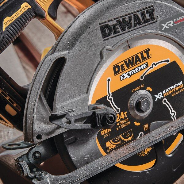 Scie circulaire DCS573T1-QW Dewalt - 18V XR Advantage - 190mm - Poignée additionnelle_3