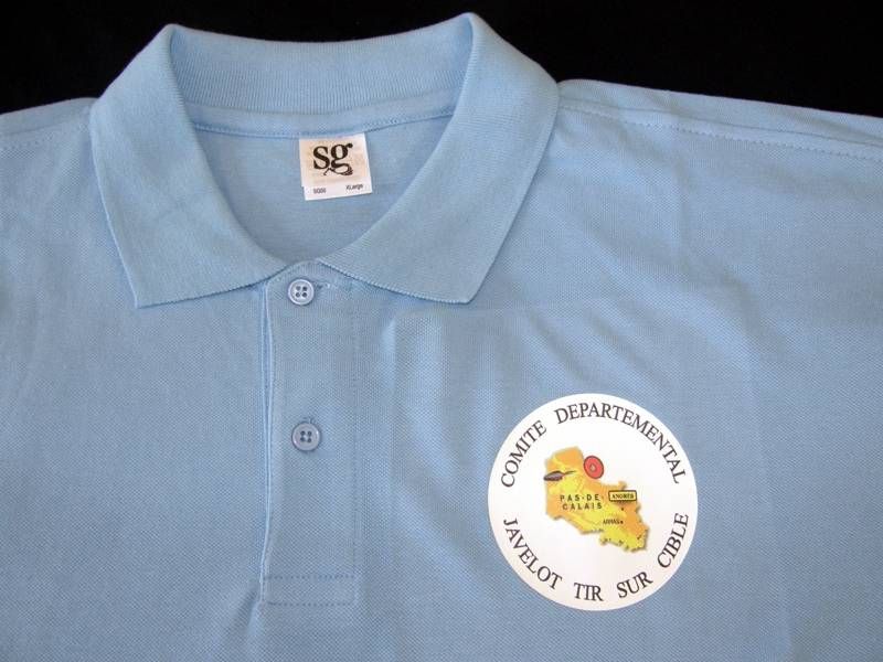 Impression sérigraphie - NPM Pollina - Polos maille piquée personnalisés avec flocage à Marseille_3