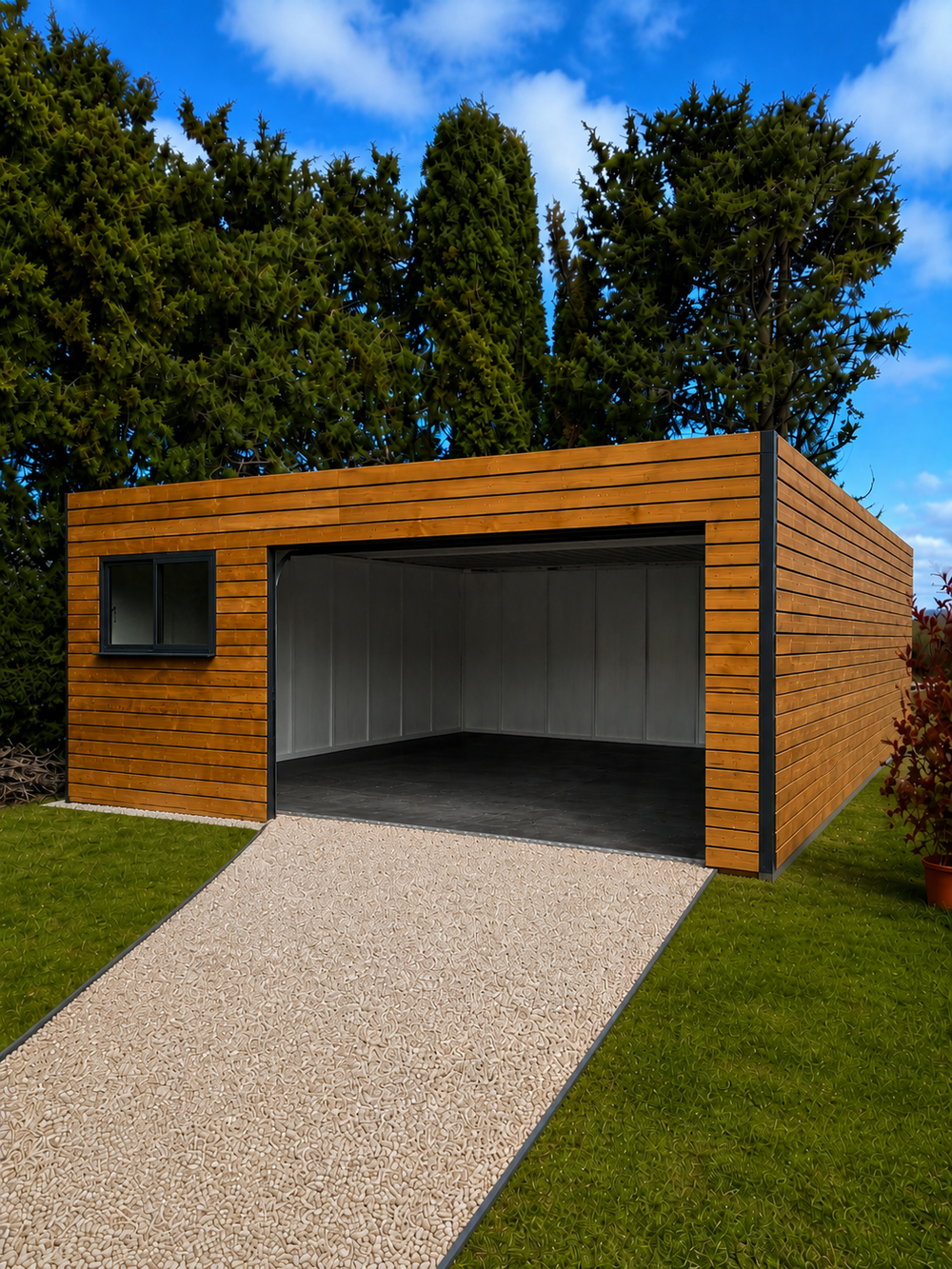Garage container de 42m²   -   entièrement équipé_0