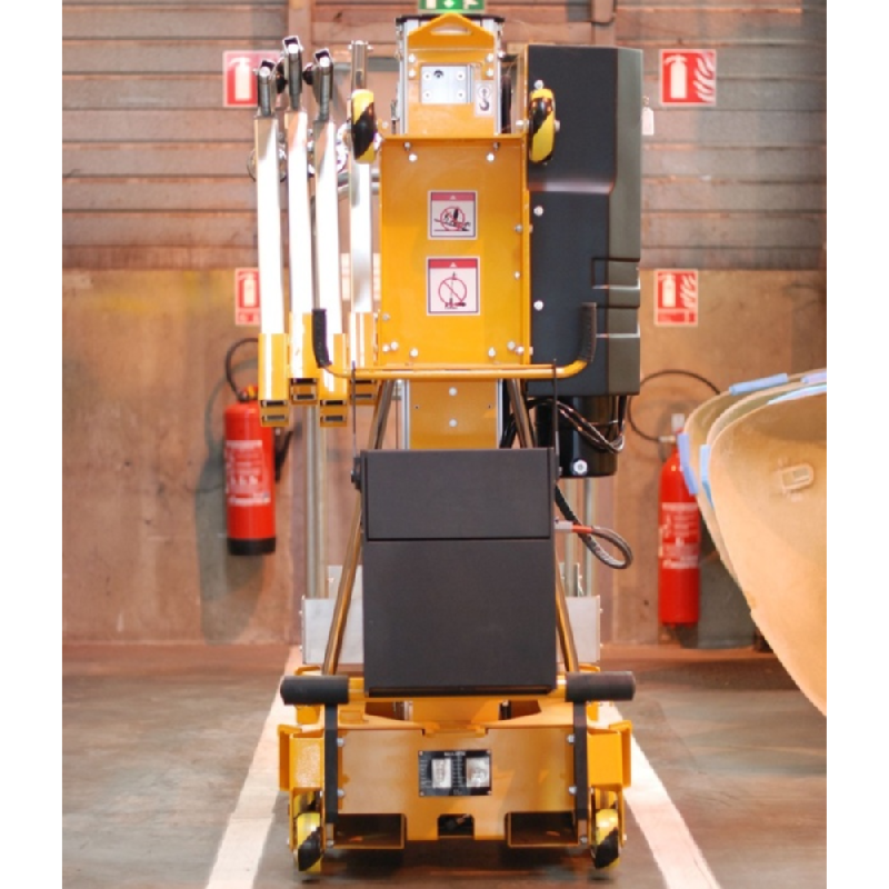 Nacelles Push Around Quick Up  pour vos travaux en hauteur dans des espaces restreints en Isère et Rhône-Alpes  -  disponible en achat neuf et en location de courte à longue durée_3