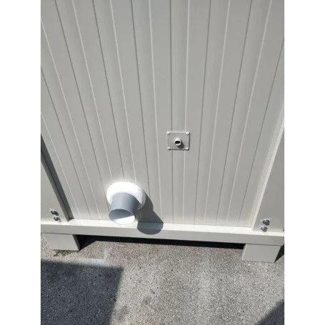 Nouveau module sanitaire S1 - Toilettes et lavabo - Fenêtre à charnières intégrée - Livré sous 3 semaines_3