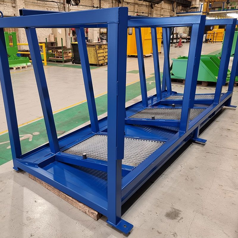 Support pour fûts - MP530-841-178-4336 - Charge 5300 kg - Fabrication sur mesure_3
