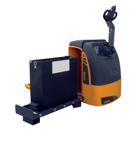 Transpalette électrique 320 KN ac - 320 KN-P ac - OMG SRL - capacité 2.0 t - faible hauteur de levée - opérateur accompagnant ou à bord_3