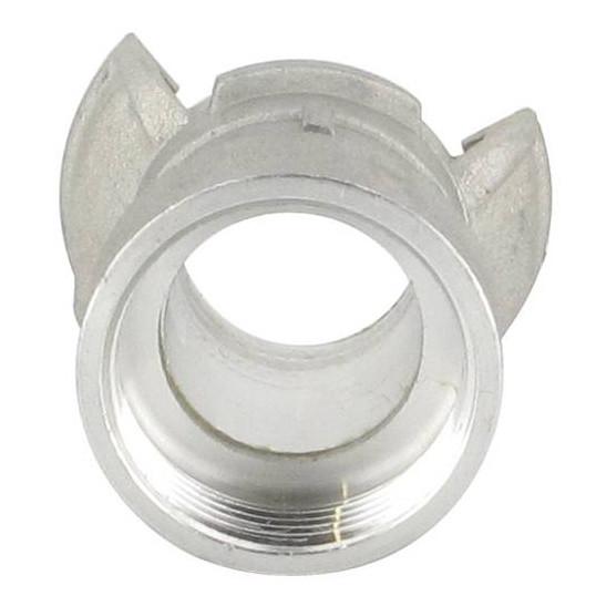 Demi-raccord aluminium avec verrou, diamètre 80 mm, sortie femelle pas gaz