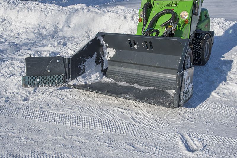 Godet à neige avec ailes - avant tecno - capacité : 730 l_3