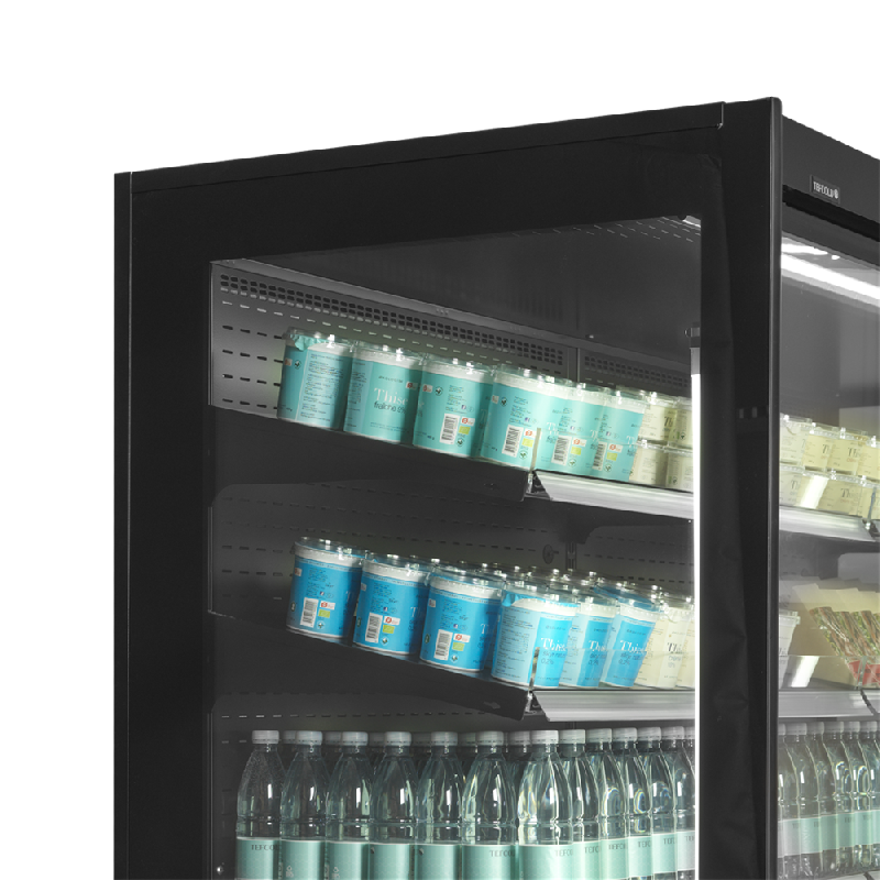 Vitrine réfrigérée pour supermarché à froid positif 1350mm Profondeur 920mm EXTRA1250CD TEFCOLD_3