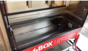 Armoire numérique BIM Box - chariot porte-outil avec châssis aluminium brut et composants robustes_3