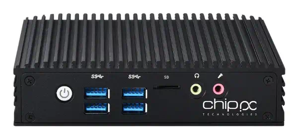 CHIP PC id pc 2 lan intel® n n100 8 go ddr4-sdram 256 go ssd windows 11 pro mini pc noir_3