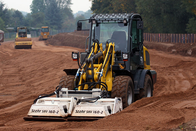 Plaque vibrante idéale pour le compactage des sols - SBV STEHR_3
