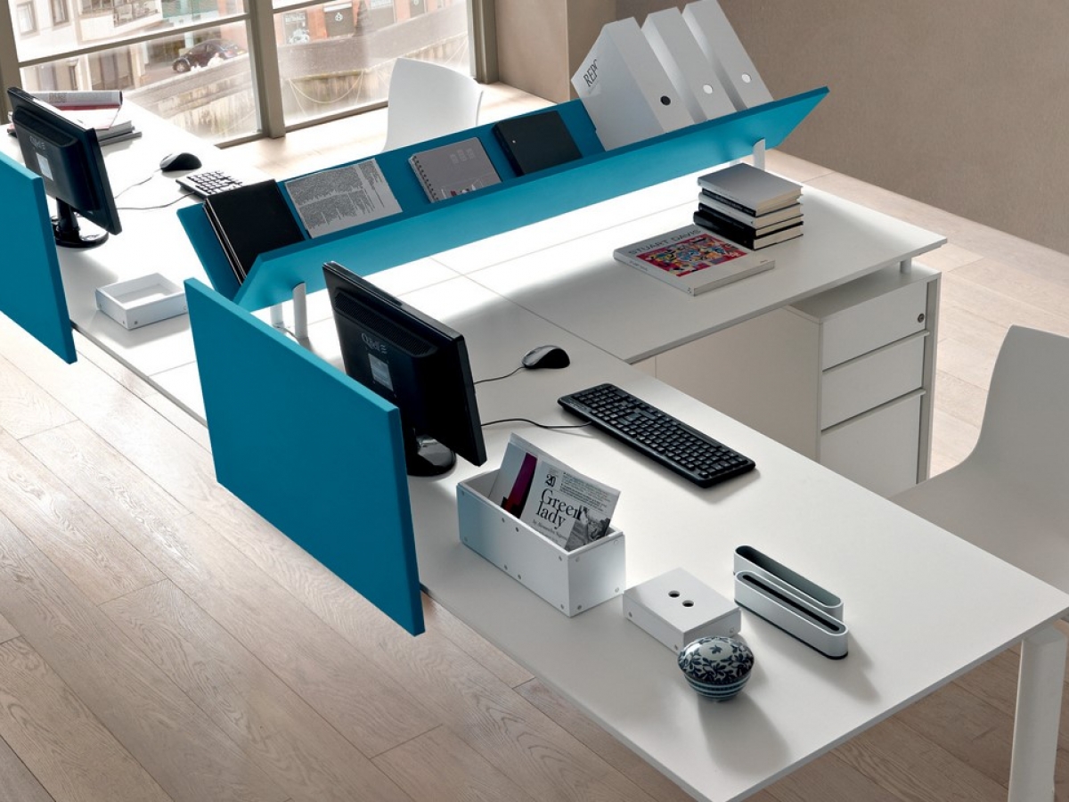 Bureau bench moderne confortable et fonctionnel - ANYWARE - Configurations modulables et finitions élégantes_3