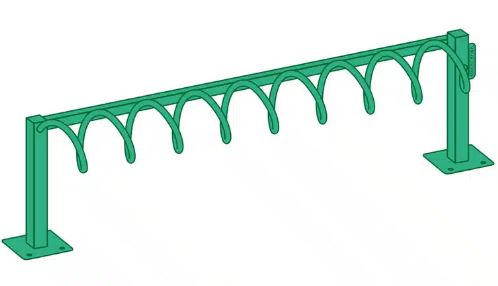 Garage trottinettes TrotFix - rangement sécurisé pour 10 trottinettes classiques ou électriques_3